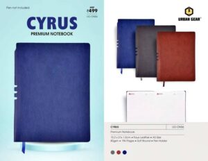 Urban Gear Premium Notebook CYRUS