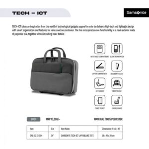 Samsonite Tech Ict Executive Laptop Bag