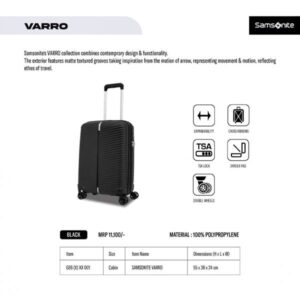 Samsonite Varro Luggage Trolley Bag