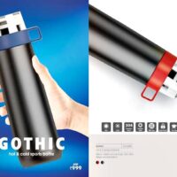 Stainless Steel Hot & Cold Bottle GOTHIC