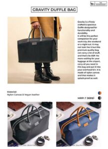 The Backbencher Gravity Duffle Bag
