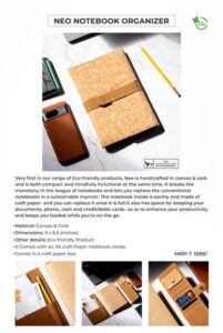 The Backbencher Neo Notebook Organizer