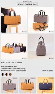 The Backbencher Tokyo Duffle Bag